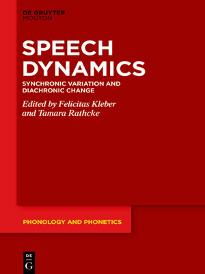 cover image of Speech Dynamics